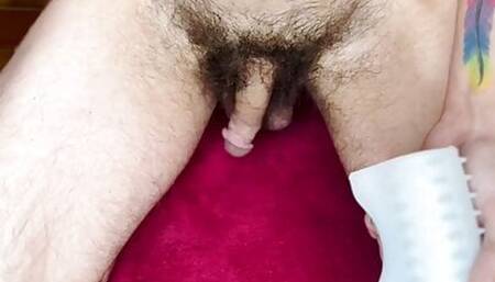 Playing with my toy