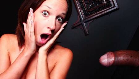 DOWN FOR BBC - Jada Stevens Pawg Teen Visits Gloryhole