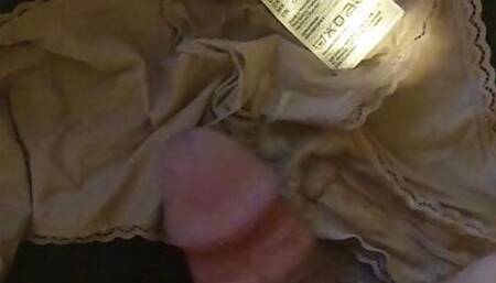 cuming over dirty worn panties