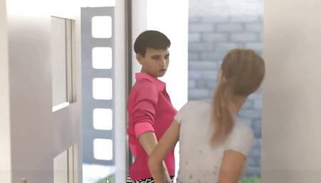 Playing with Fire-Busty Step Sister Bets