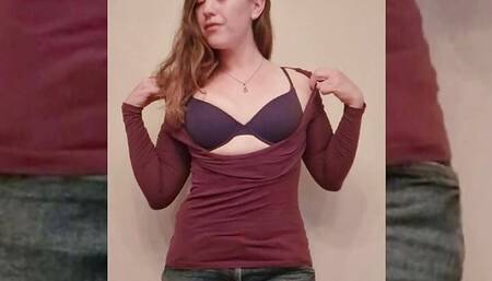 I undress for you in front of the webcam and finger myself