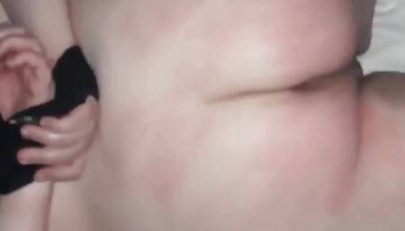 YoungEnglishBBW BBC Nata4sex Spanking my booty hands tied up