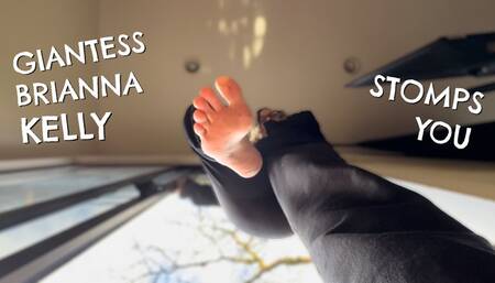 Giantess Brianna Kelly Stomps You Out