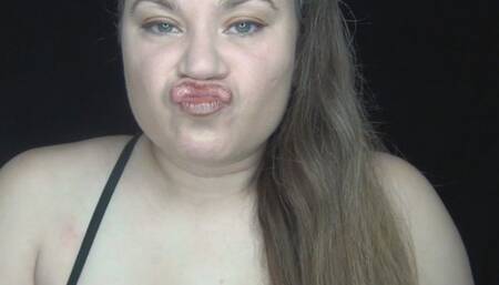 Sexy Loud Lip Smelling Tease (MP4) ~ MissDias Playground