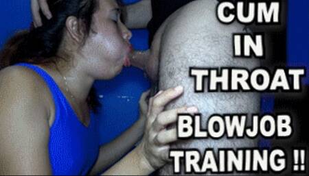 CUMSHOT BLOWJOB 230124B DIANA REAL BLOW JOB TRAINING HER THROAT FOR GETTING A THROATPIE HD MP4