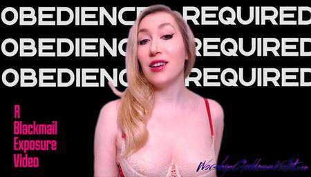 Obedience Required: A Blackmail Exposure Video