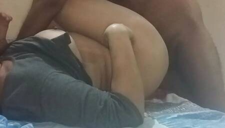 New Desi sex wife with husband home.