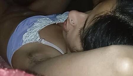Desi slim wife horny affair