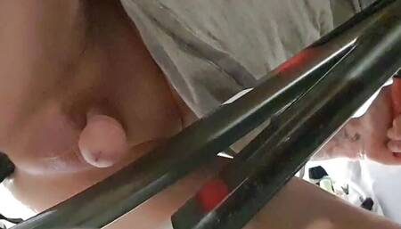 Bog Red Fuck bike seat