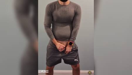Cuming twice under a minute  after work out
