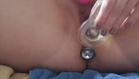 Horny milf ,douple penetrate, orgasm