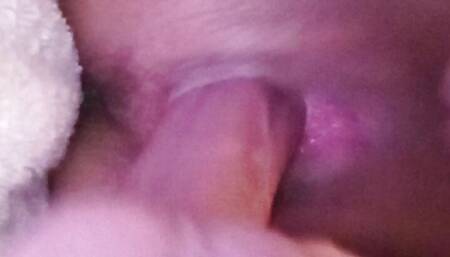 Oh wet pussy squirting for Daddy to watch