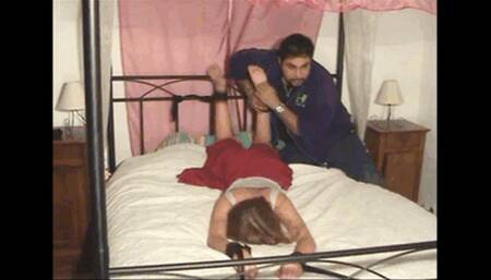 REMASTERED VINTAGE SERIES : VIRGINIE GOES CRAZY ON THE BED - PART 02