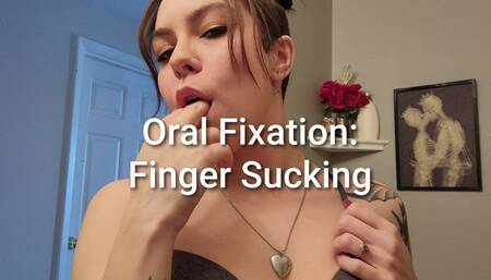 Oral Fixation Finger Sucking