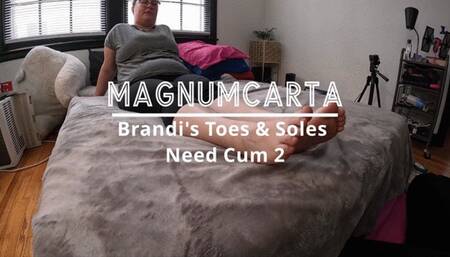 Brandi's Toes & Soles Need Cumm