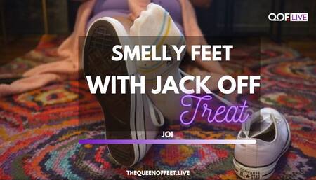 SMELLY FEET WITH JACK OFF TREAT