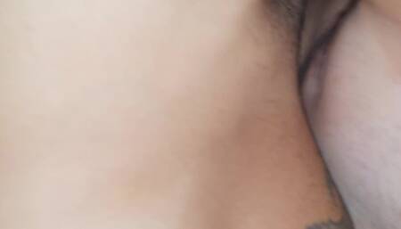 Cogiendo en primer plano