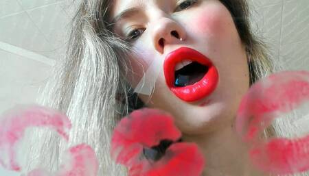 You under my Red lips