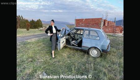 CustomVideo - 07B - Katya BLOWing Metro car 2