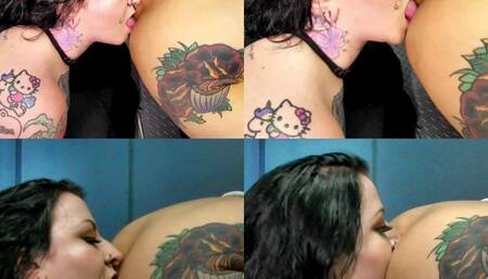 Asian Domme Jasmine Jade gets her ass licked and eaten by Alt model Amara Zane MP4