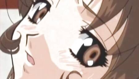 Naked anime babe is teased and prodded