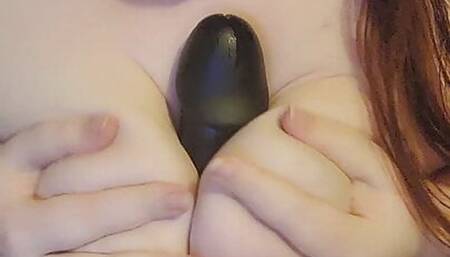 BBW Queen sucks a thick black cock