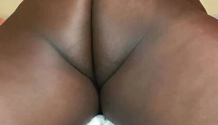 Horny Ebony Pillow Humping Orgasm
