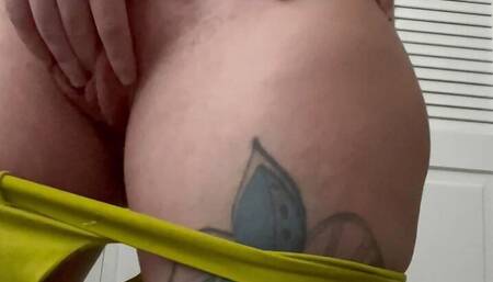 Lick My Fuzzy Pussy As I Rub My Big Clit to Orgasm