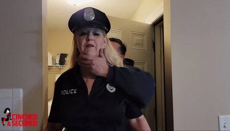 Kristyna Dark - Cop Captured and Taped (MP4 Format)