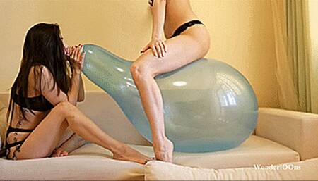 Leah B2P when Emma sits on top 4K UHD