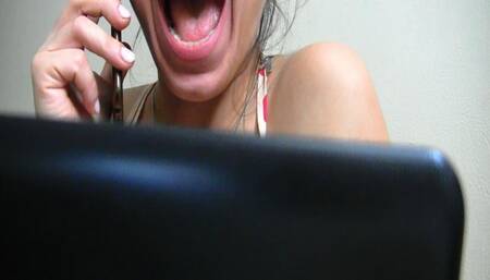 tell my friends about your small dick and lauht