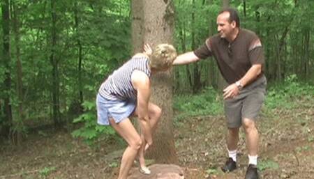 Hottie Wife Tracy is walking on the Appalachians Trail! (mp4)