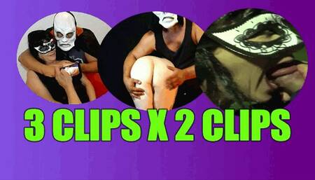 3 CLIPS X 2 CLIPS OFERTA