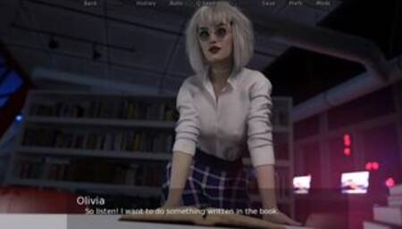 [Gameplay]  Passion Cap 9 - Friend Gives Me a Handjob in the Library