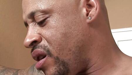 Short haired BBW uses her tits on a BBC before she is fucked