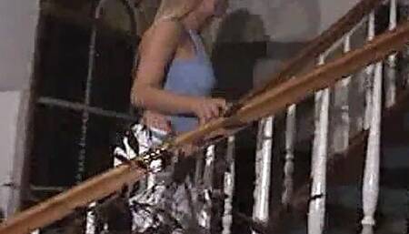 This babe is so lucky with some sperm on her face - amateur retro classic - facial cumface slut