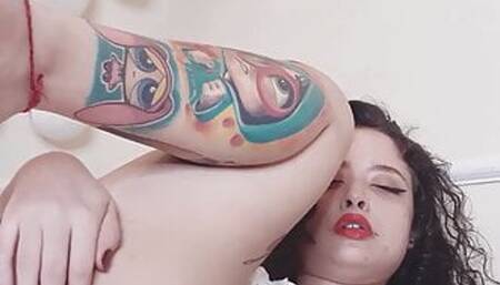 Pedazodchicle seduces you with her white lingerie