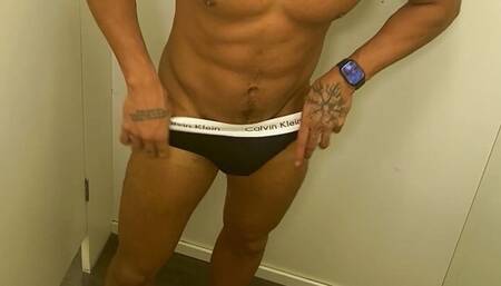 the saleswoman recorded me in the changing room of the store