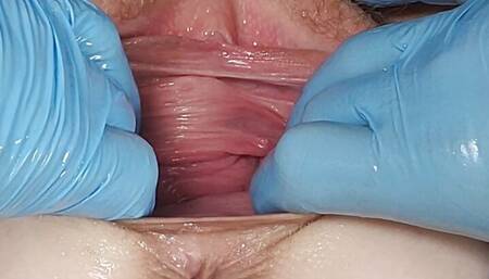 Double punch pussy fisting and squirting
