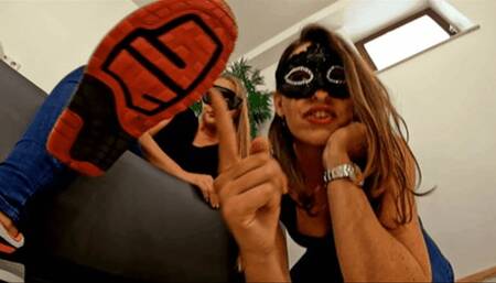 We're getting rid of you, tiny slave! (small version)