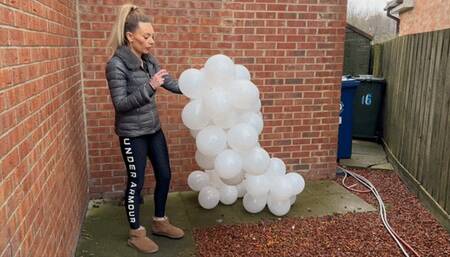 Balloon cigarette popping 27th jan HD