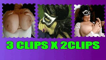OFERTA 3 CLIPS X 2 CLIPS