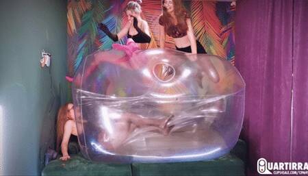 Q831 Big nonpopping fun with inflatable Squeezer - 1080p
