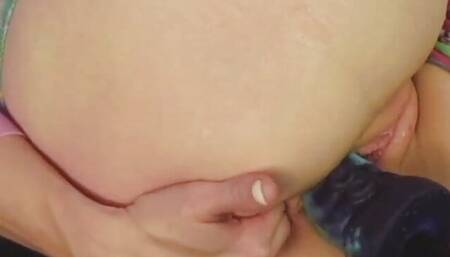 super deep double penetration made me squirt and piss myself