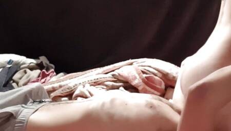 She's crazy for facesitting, squirting in his mouth
