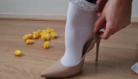 Inshoe Slingback Toy Chicks Crushing