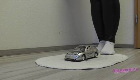 Sneaker-Girl Akira - Toy Car with Socks