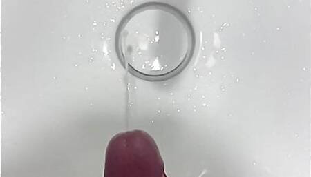 Public Jerking Huge Load