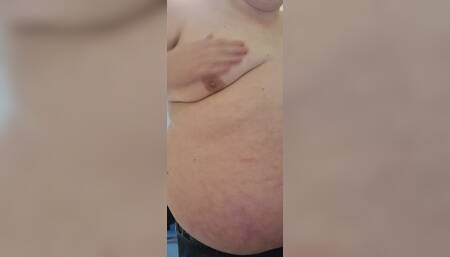 Man boobs play