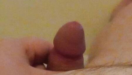 Small dick masterbating with ruined cumshot